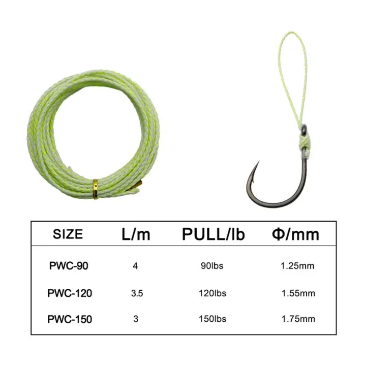 60/90/120/150LB Luminous PE Assist Line 7*7 Stainless Steel Wire Core Rebar High Stronger 8 Strands Braided Fishing Line Tackle - AliExpress 18 60/90/120/150LB Luminous PE Assist Line 7*7 Stainless Steel Wire Core Rebar High Stronger 8 Strands Braided Fishing Line Tackle - AliExpress 18