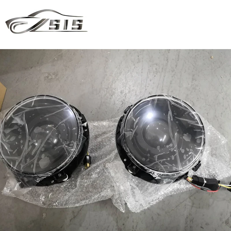 

G-Class W463 Old to New Headlight for 1990-2018 Year W463 G500 G550 G55 G63 Headlamps Led Material Car Automobile Headlight Part