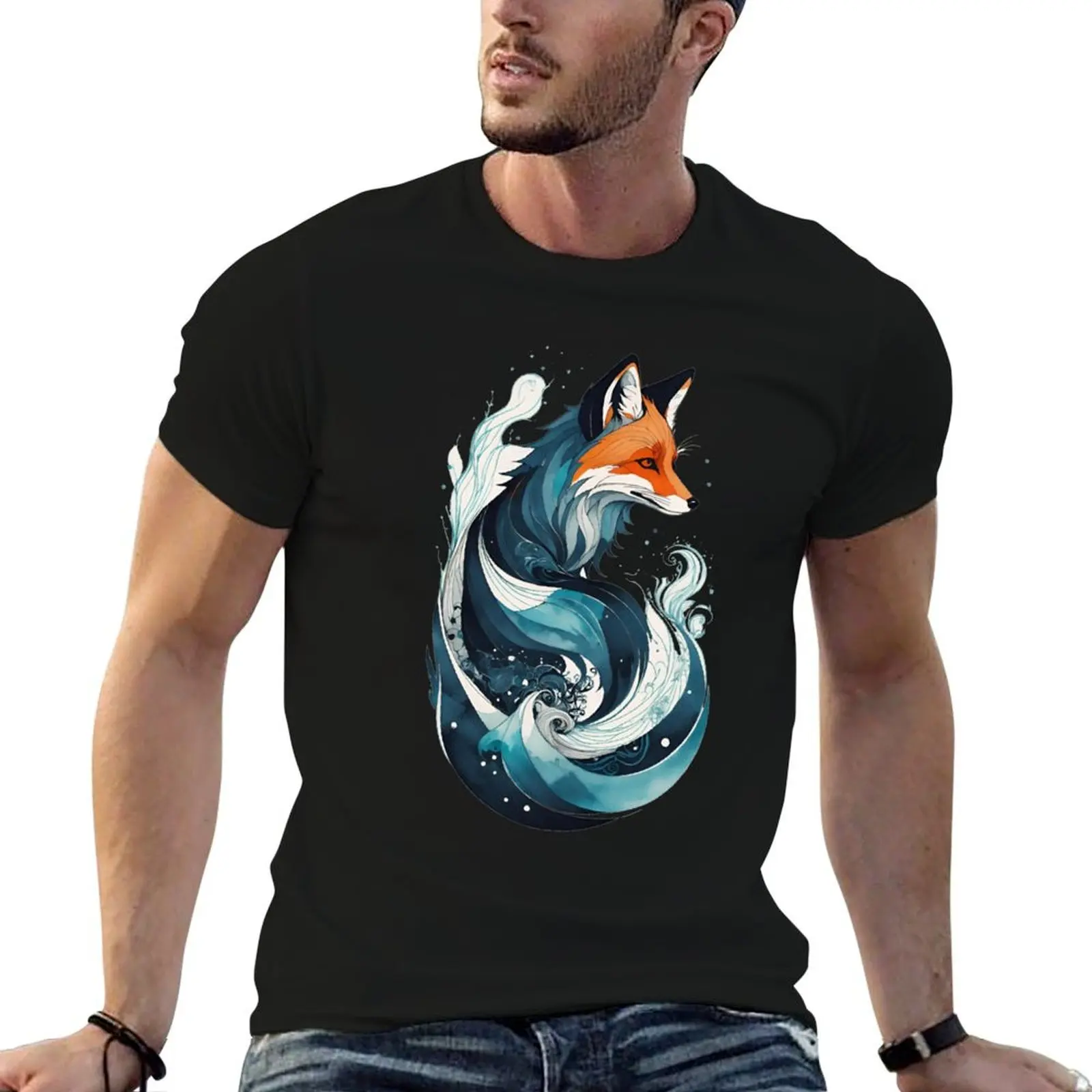 

Ocean Fox T-Shirt g man t shirts for men man t shirt heavy cotton t shirt for man 100 percent cotton T-Shirt