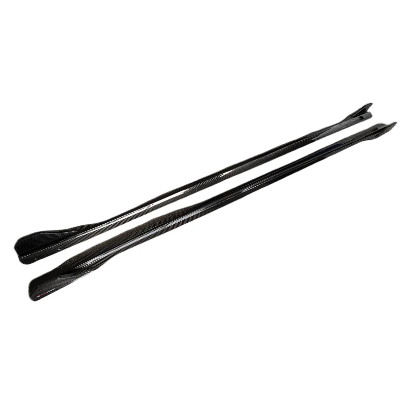 

For 2019+ BMW 3 Series G20 G28 Sedan High-quality Carbon Fiber T-style Side Skirt Body Kit Outer Bumper