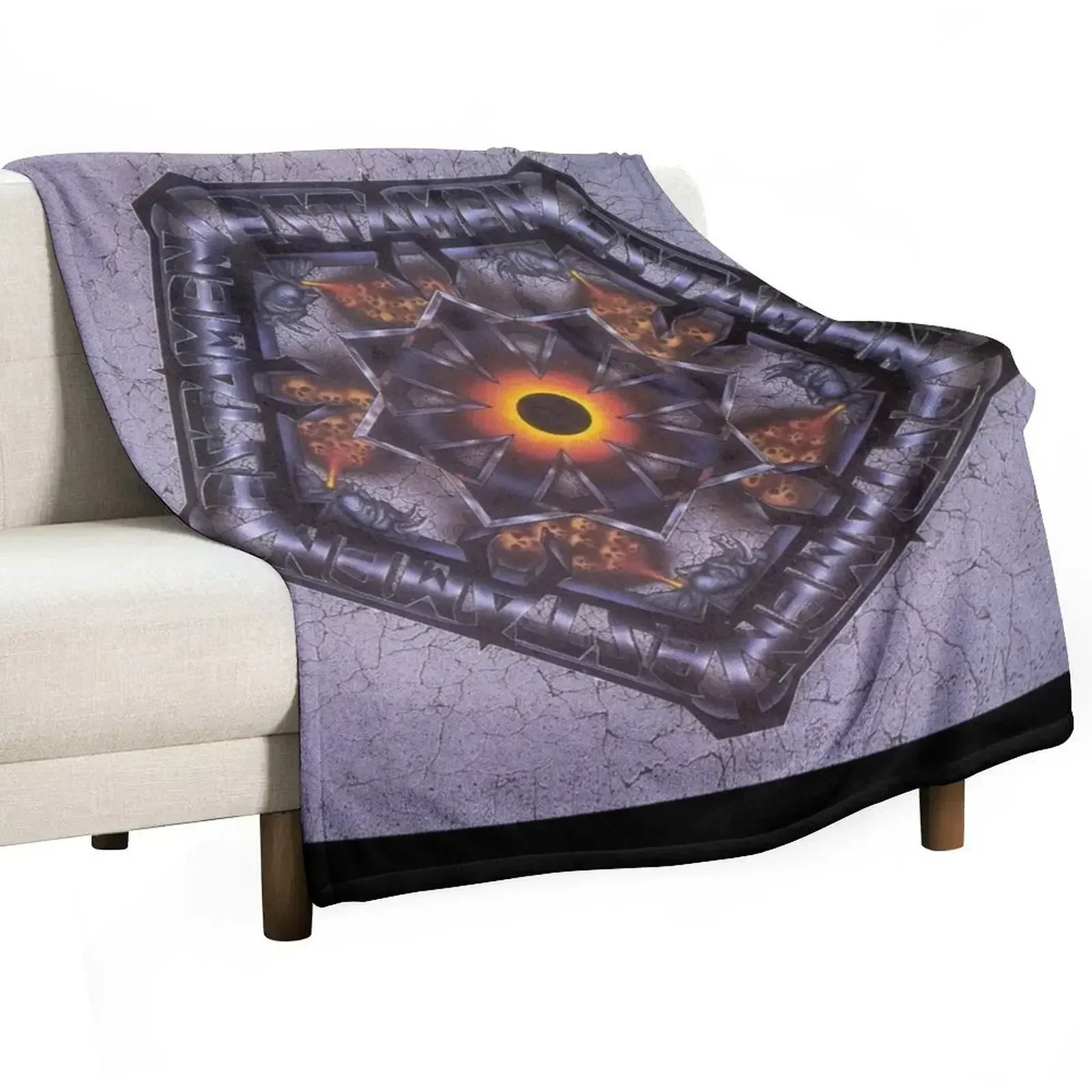 Testament the ritual Throw Blanket Stuffeds Furrys Soft Plush Plaid warm for winter Softest wednesday Blankets