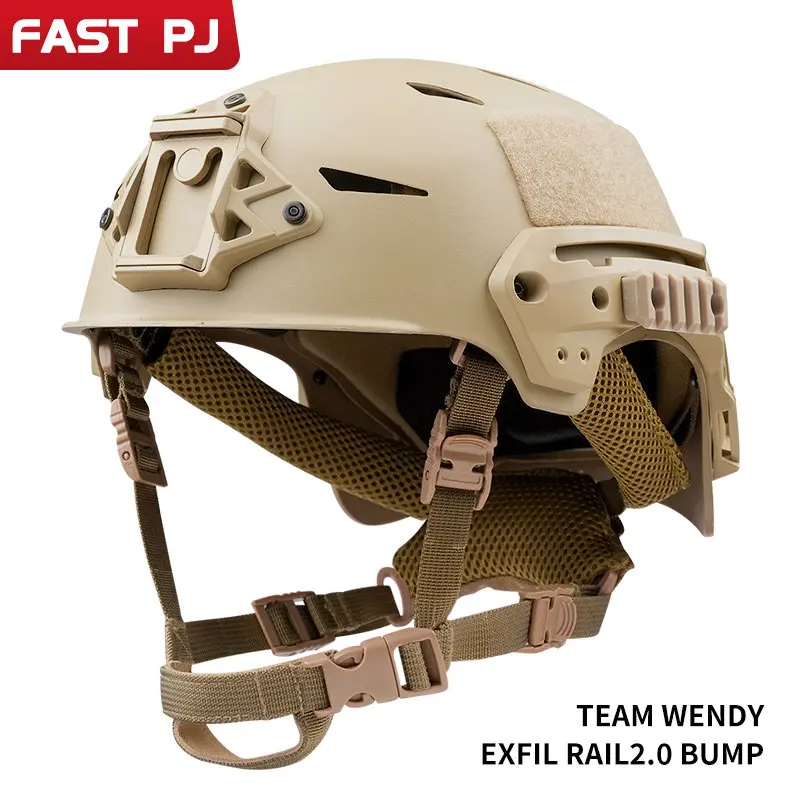 Wendy 2.0 Tactical Cycling Helmet Exf Ventilated Breathable Anti-Ballistic Dark Area Breakout War God Equipment