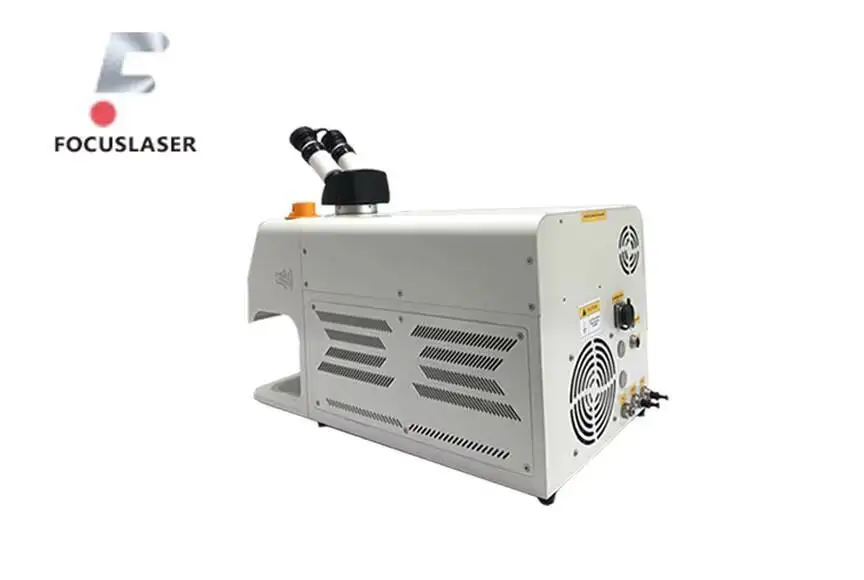 High-Accuracy Small Jewelry Fiber Welder Laser Welding Hine For Metal Stainless Steel