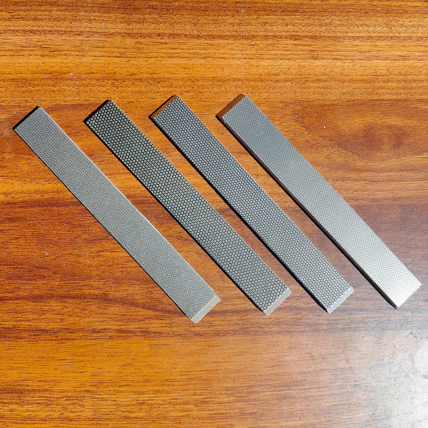 Copper Base & Honeycomb Tech Professional Grade Diamond Sharpening Stone - Ultra-Durable Electroplated Layer, Effortlessly Shar