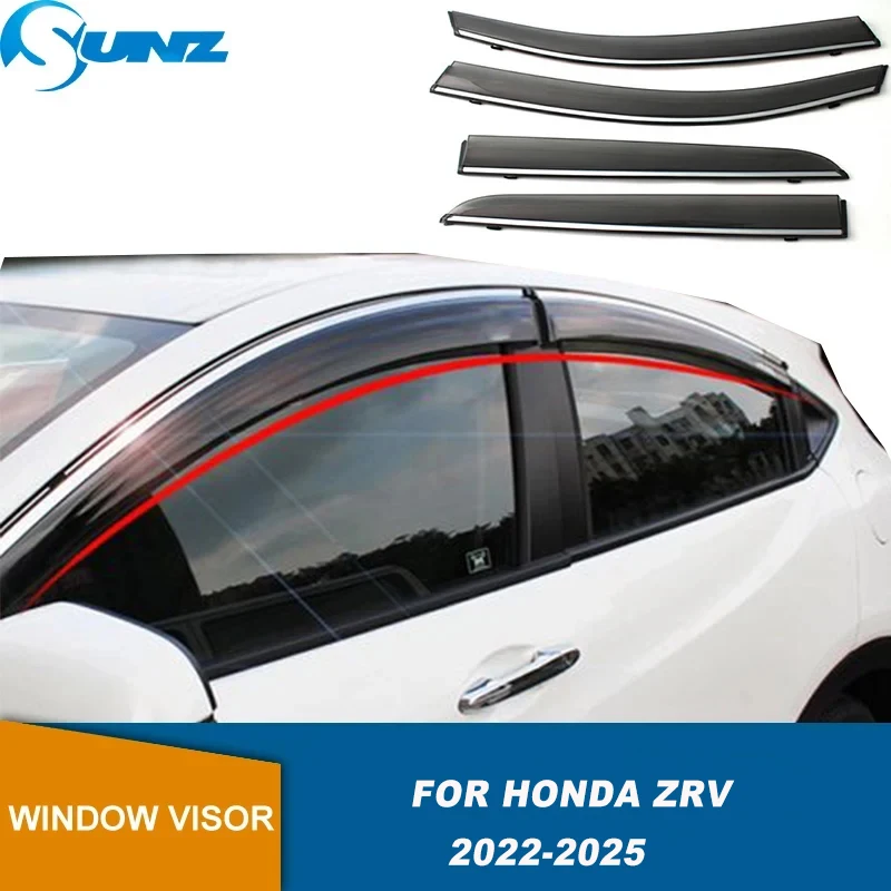 

Side Window Deflectors For Honda ZR-V ZRV RZ US 2022 2023 2024 2025 Car Side Window Wind Visor Sun Rain Deflector Guard