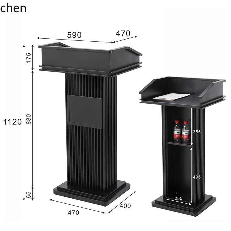 

ZML Reception Lecture Podium Speech Host Sales Department Advisory Desk Shopping Guide Lectern