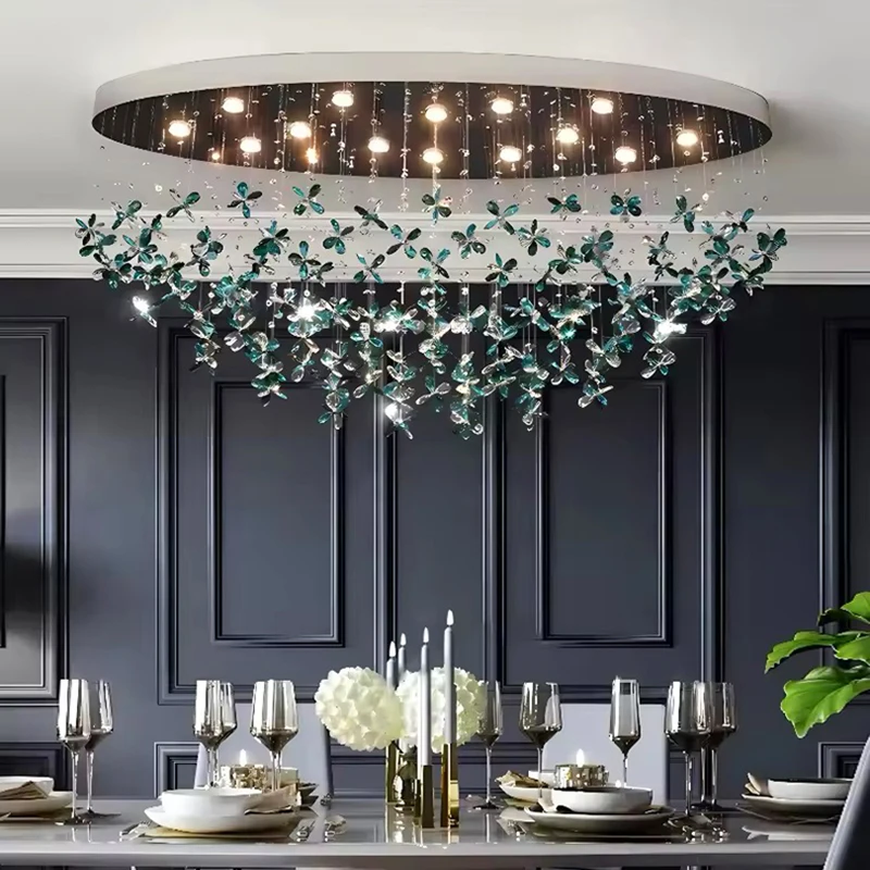 

Home Decorationpendant Lights, Luxury Crystal Living Room Chandelier, Dining Room Pendant Lamp, Ceiling Light, Indoor Lighting