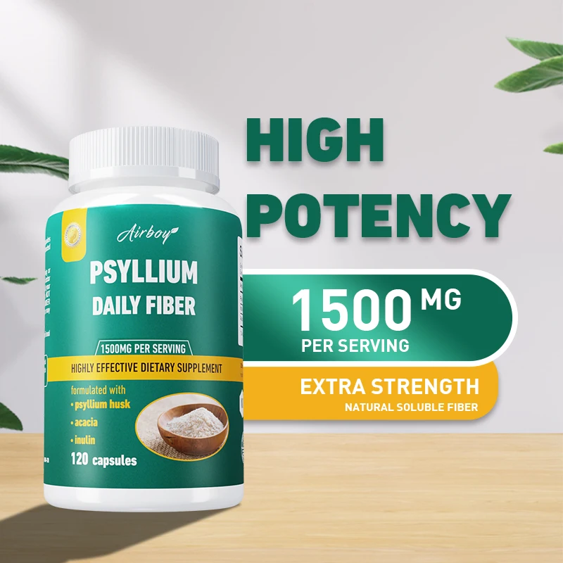 Psyllium Husk - Improve Constipation, Accelerate Metabolism, Nutrient Digestion, Intestinal Health for Adult Men & Women