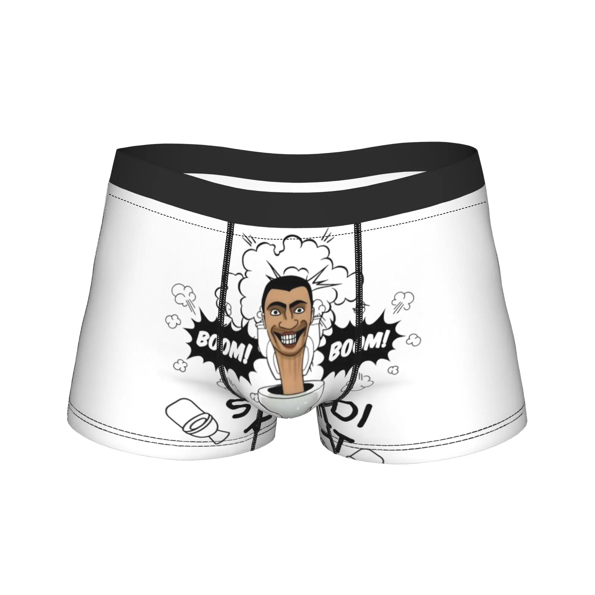 

Funny Boxer Skibidis Toilet Meme Shorts Panties Briefs Men Underwear Titan Boss Speakerman Soft Underpants for Homme S-XXL