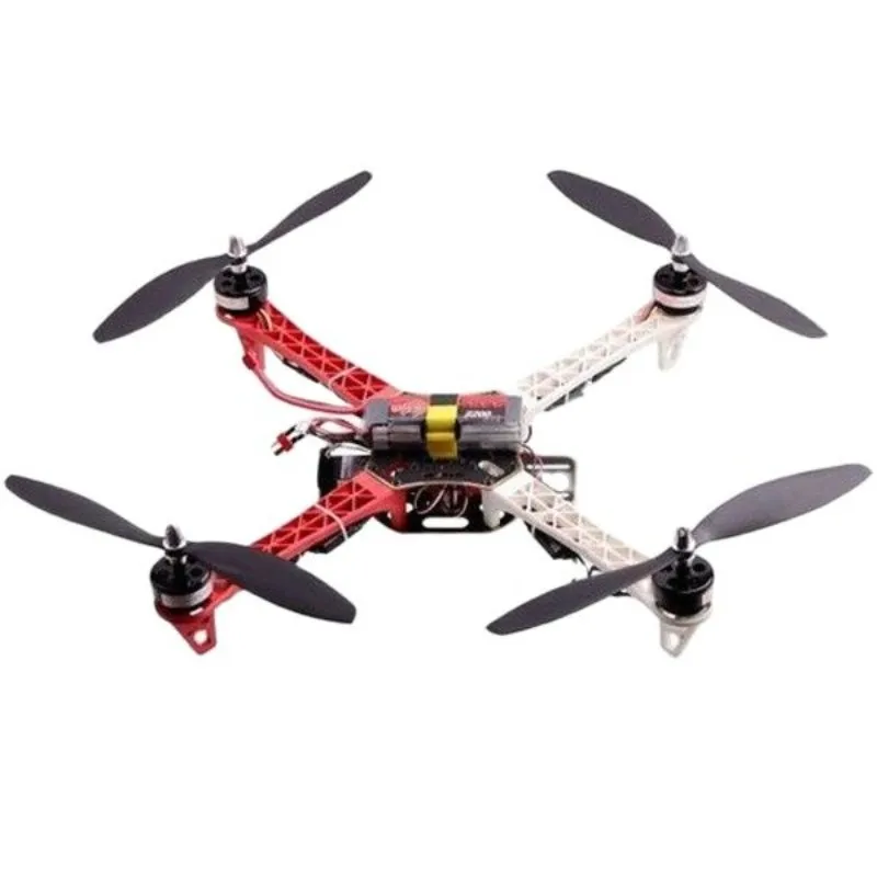 F450 RC Quadcopter Main Frame Board Top Upper / Bottom Lower Plate With 2 Pcs White 2Pcs Red Arm for Multicopter