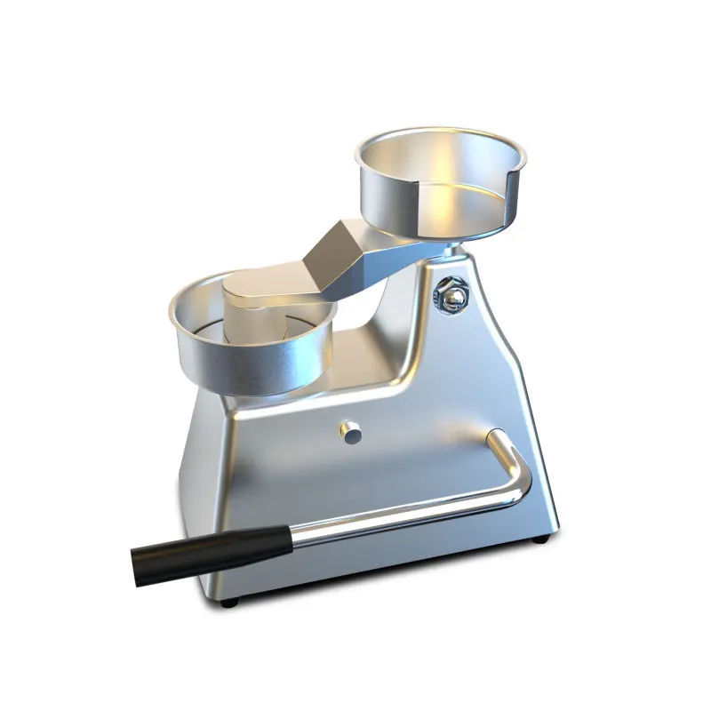 Commercial Burger Machine Manual Meat Patty Machine Small Household Stall Stainless Steel Manual Meat Patty Press