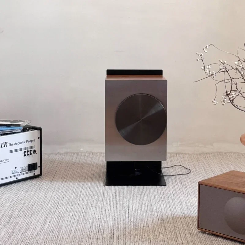 

Bedside Storage Cabinet Small Bauhaus Vintage Cherry Bedroom Locker with Light