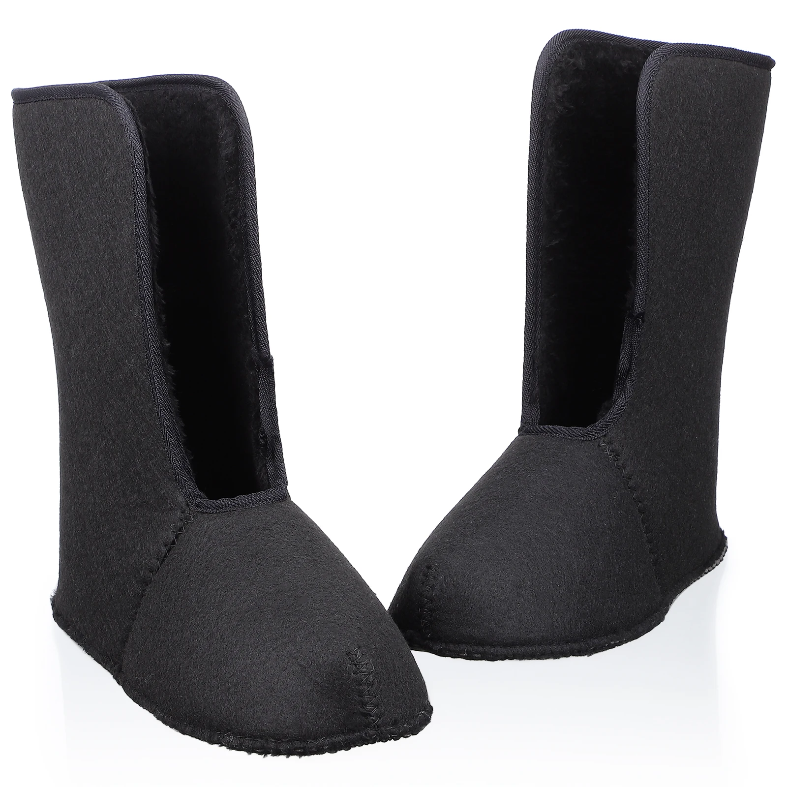 

1 Pair Winter Warmth Waterproof Cotton Shoes Soft Fleece-Lined Boot Inserts Insulated Shoe Liners For Cold Weather Outdoor