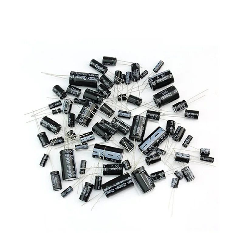 100uf 50v aluminum electrolytic capacitor 450v 10V 16V 25V 35V 220UF 330UF 470UF 1000UF 47UF 10UF 22UF 0.1uF 0.22uF 0.33uF