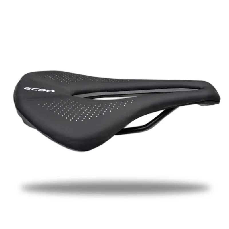 EC90 Bicycle Saddles PU Seat, MTB Road Bike Saddles, Ultralight Breathable Comfortable Seat Cushion, Bike Racing Saddle Parts