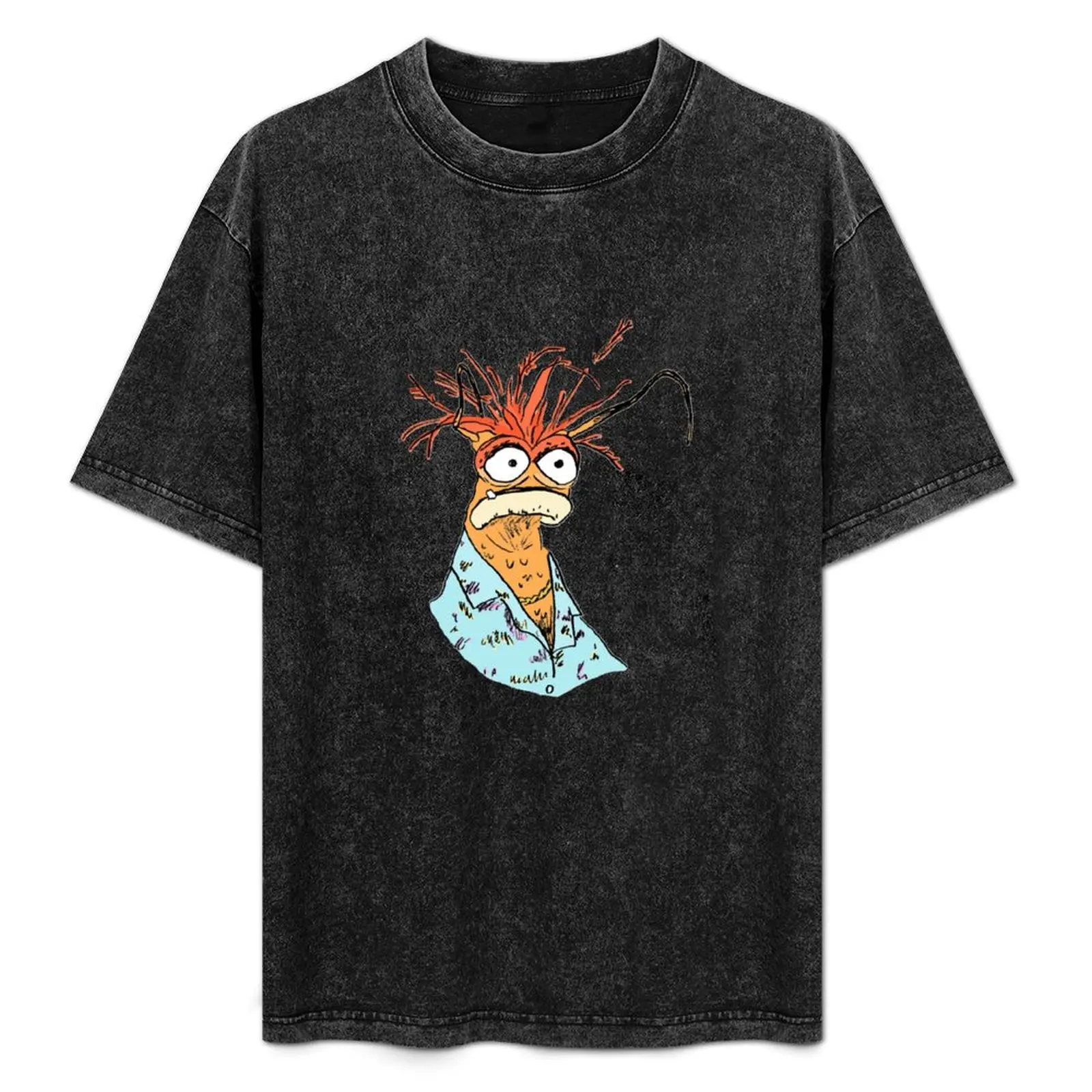 

pepe the king prawn. Classic T-Shirt Vintage Print Crew Neck Tee