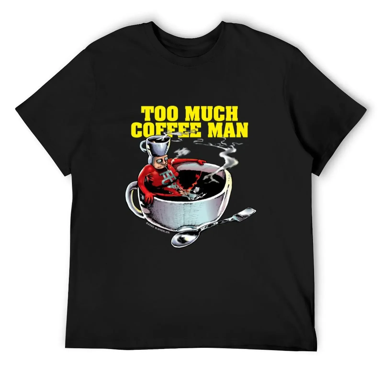

Coffee T-Shirt anime tshirt blacks plus size tops plus size clothes t shirts for men cotton