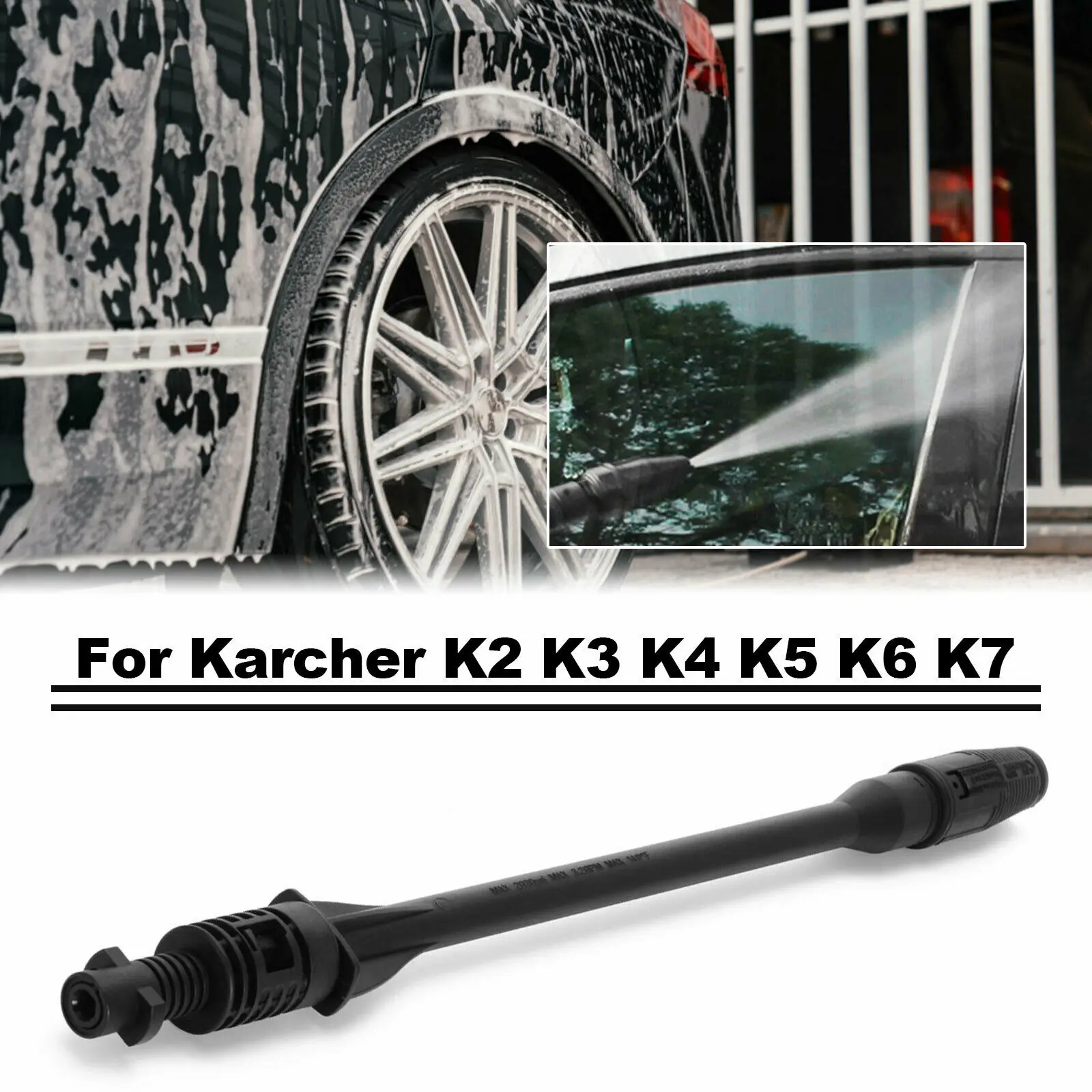 

High Pressure Gun Washer Nozzle Car Jet Lance for Karcher K1 K2 K3 K4 K5 K6 K7