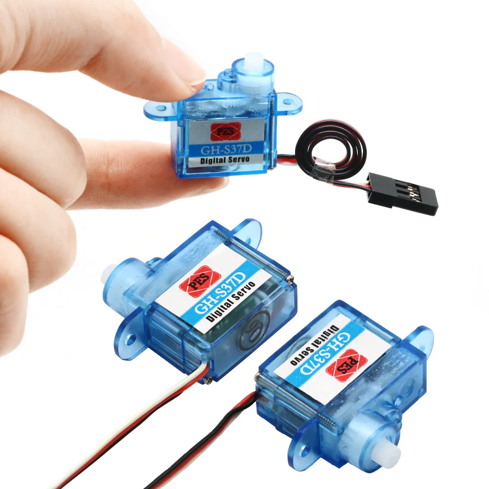5/10Pcs 3.7g Digital Servo Mini Micro Servo Hollow Cup Servo for RC Plane Helicopter Boat Car Parts view 4