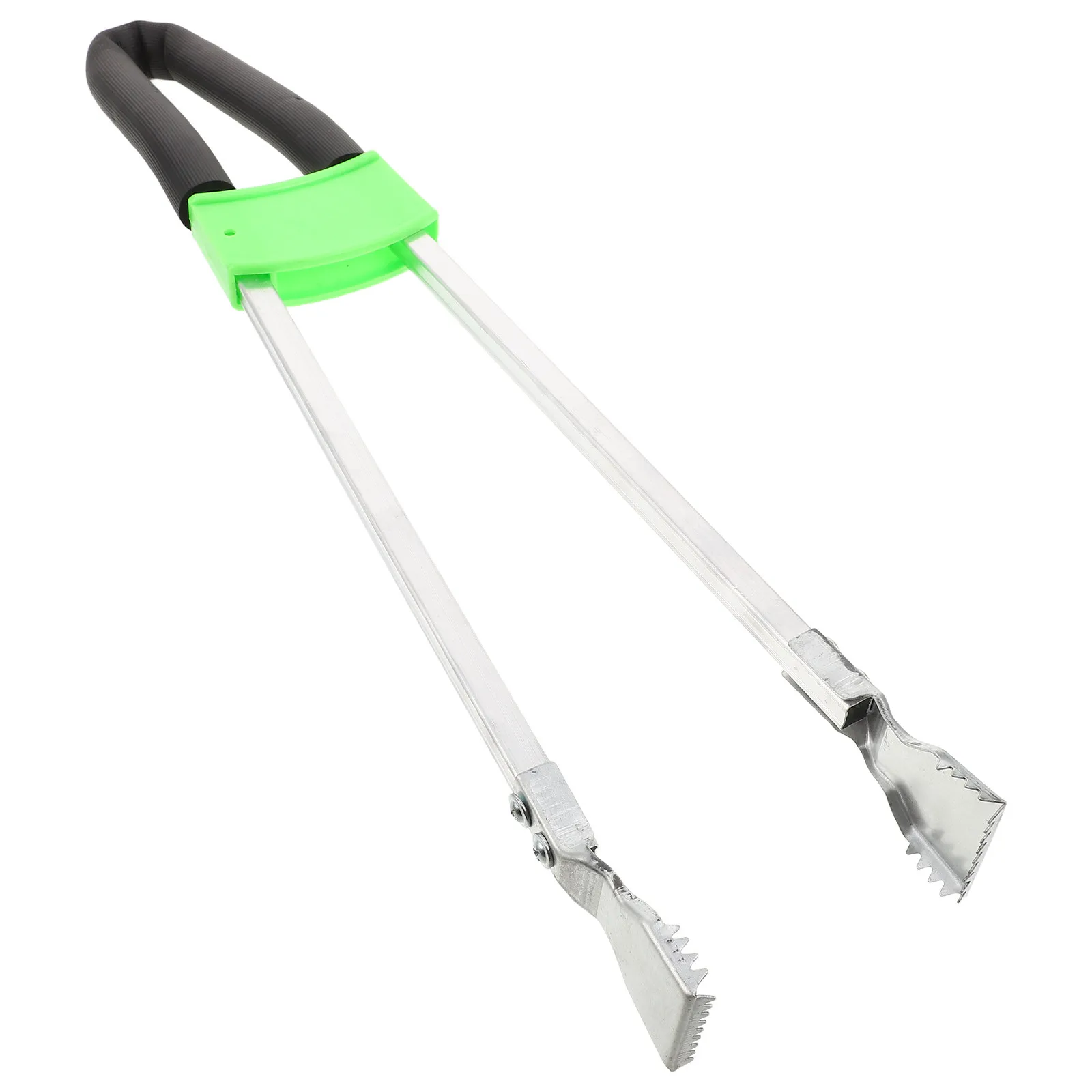 Long Garbage Picker Grabber Heavy Duty Metal Trash Tongs Ergonomic Grip Handle Outdoor Yard Garbage Pickup Grabber Tool