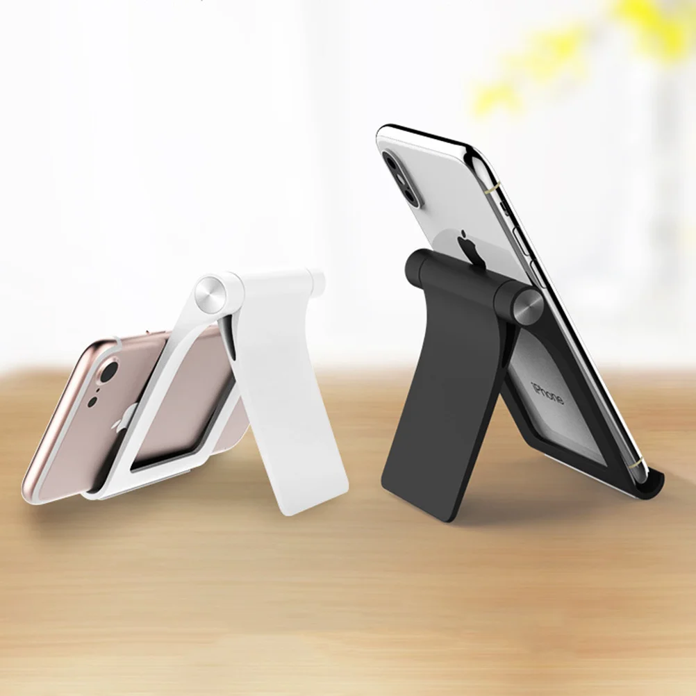 

Phone Tablet Holder 360° Adjustable Flat Base Anti-Slip Stand For Smartphone Folding Portable Tablet Stand Compatible With