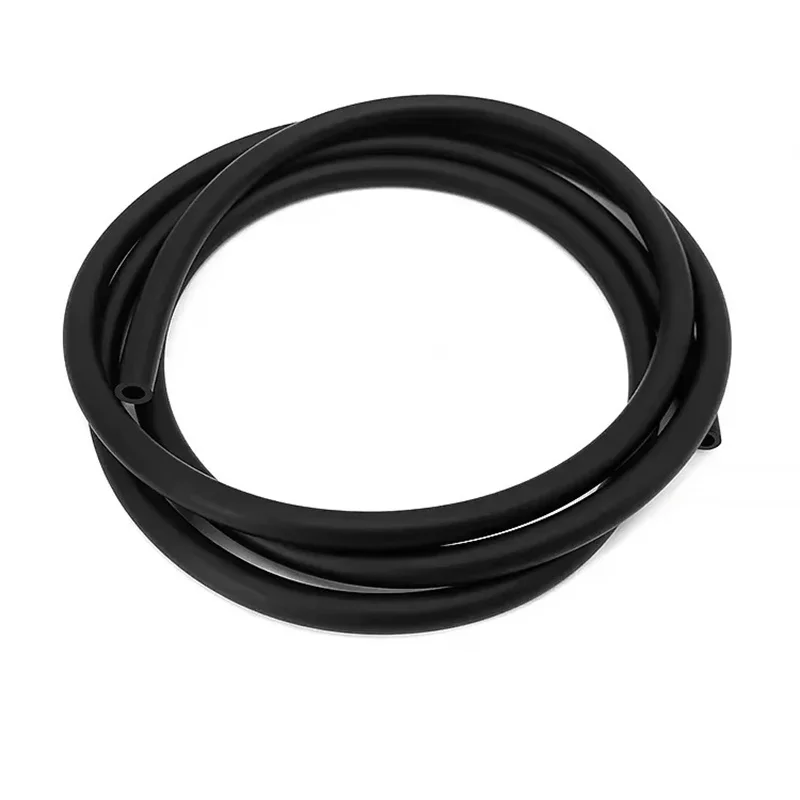 1m Motorcycle Black Fuel Line Hose NBR ID 8mm OD Diesel Petrol Water Hose Engine Pipe For Honda For Suzuki Motorcycle Accessory