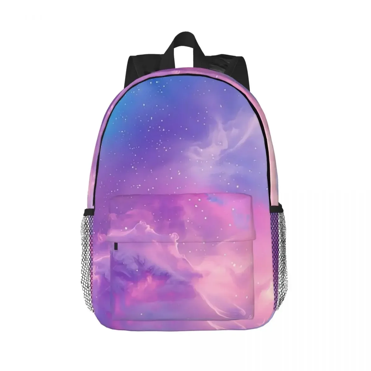 Celestial Serenade The Dance Of Nebulae Backpacks Boys Girls Bookbag Cartoon Children School Bags Travel Rucksack Shoulder Bag