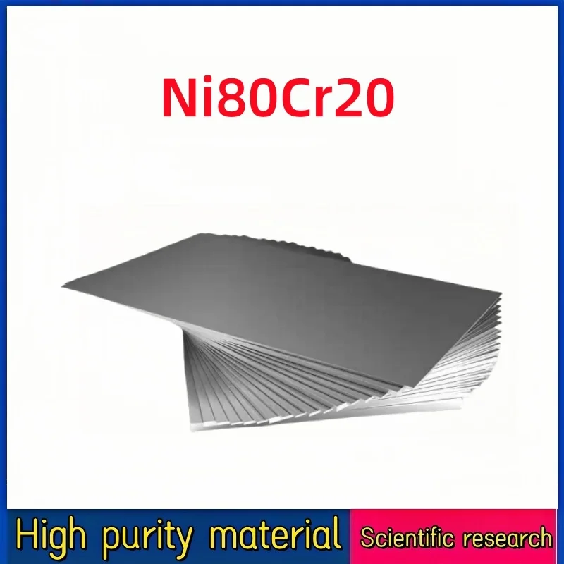

1Pcs Ni-Cr Electrothermal Alloy With 2080 Alloy Roll Superalloy Ni80Cr20 Resistor Electrothermal Alloy Sheet