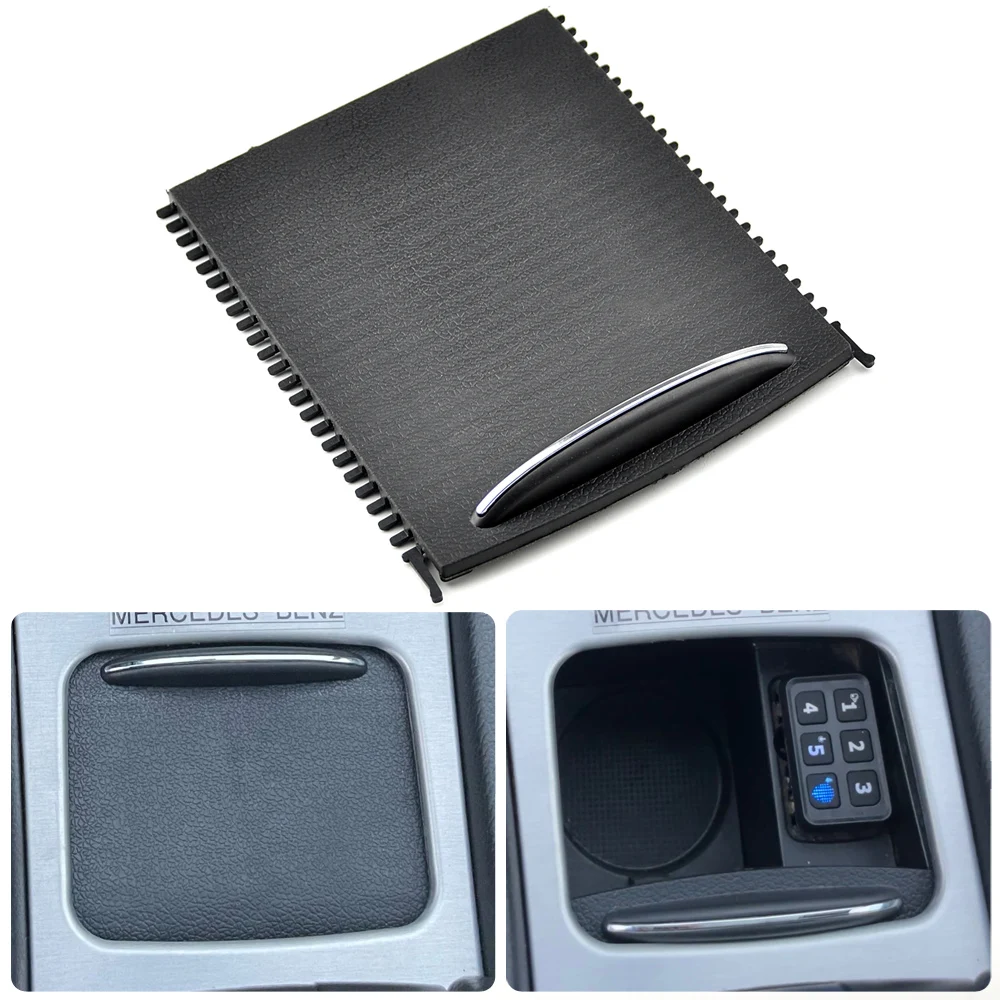 

2036800123 Fit For Mercedes Benz C-Class W203 Car Center Console Sliding Shutters Cup Holder Roller Blind Cover Car-Styling