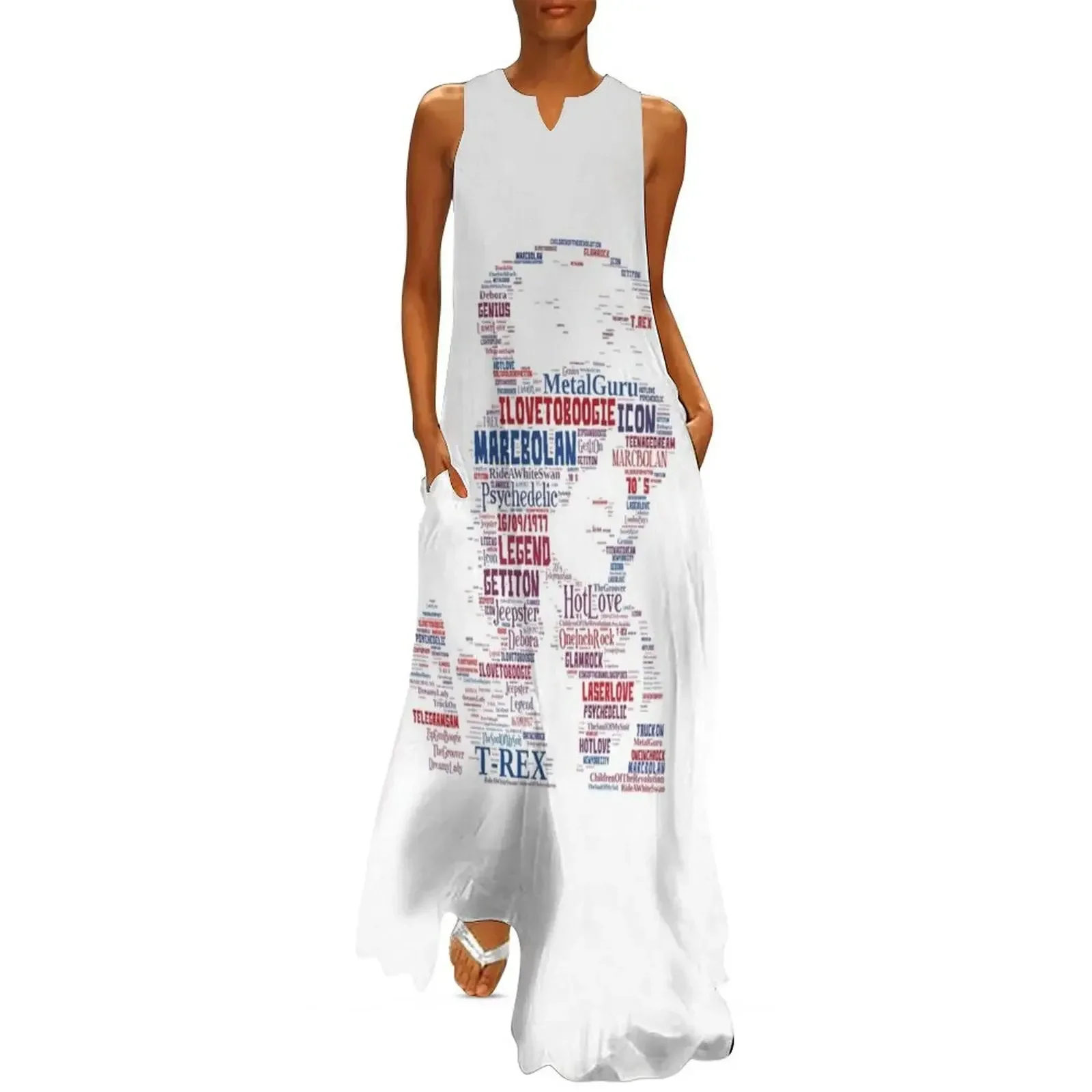 

Marc Bolan - T-Rex Long Dress summer dress women 2025 Women dresses summer evening dress
