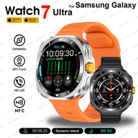 2024 New Galaxy Smart Watch 7 Ultra Men AMOLED Screen Multi-Function Sports Fitness Tracker Health Women smart watch for Samsung