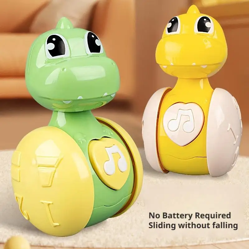 ของเล่นสัตว์ล้มลุก ของเล่นเขย่ามือเด็ก ของเล่นเสริมพัฒนาการ เหมาะสำหรับการเรียนรู้การปีนป่ายและการศึกษาปฐมวัย