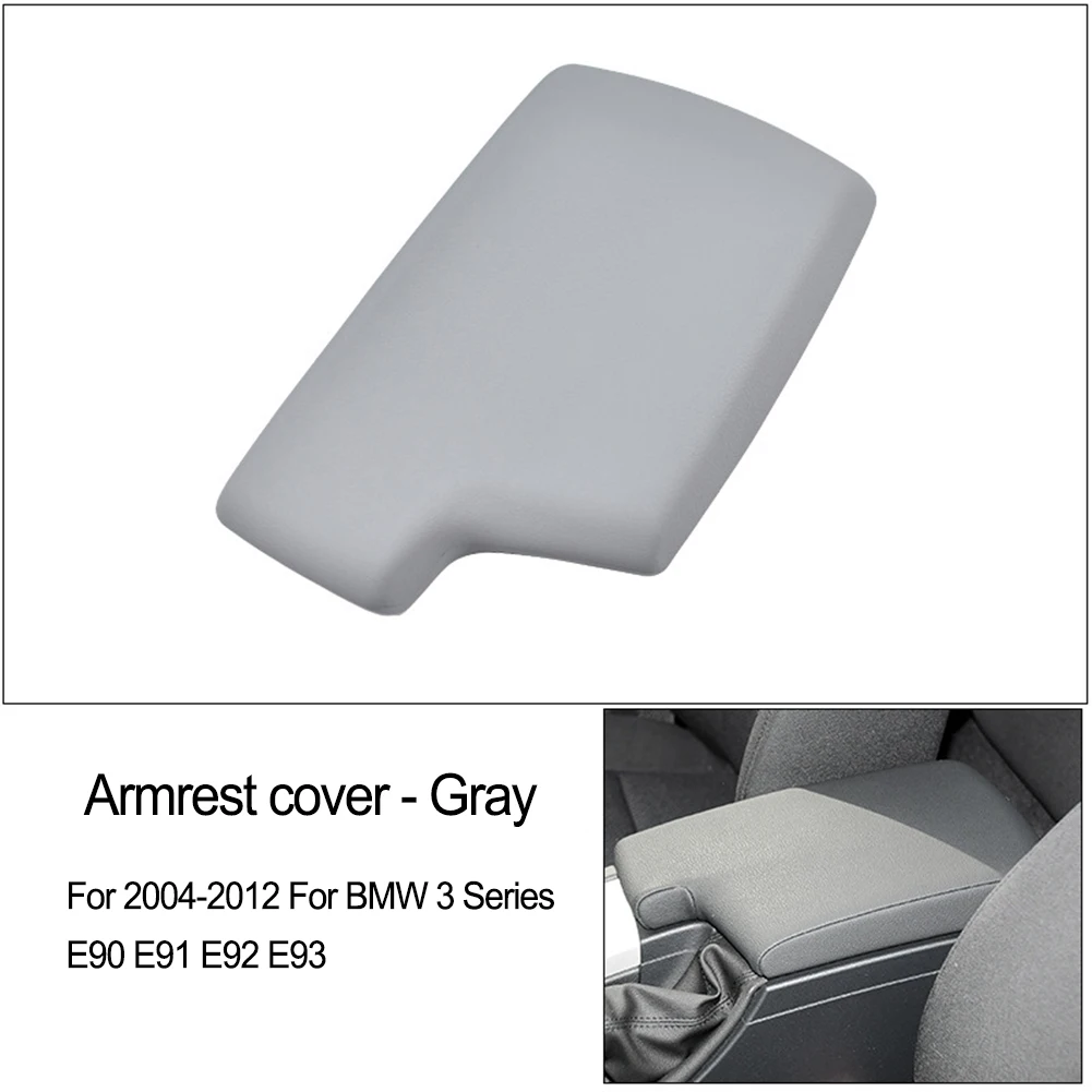 Central Console Storage Box Armrests Black Storage Box Hassle-Free Setup Left-Hand Drive Fitment Plastic And Leather Material