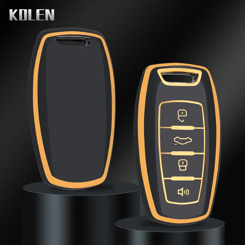 TPU Car Remote Key Case Cover Shell Fob Great Wall Haval Hover H6 H7 H4 H9 F5 F7 H2S Fashion Protector Keyless Bag Accessories