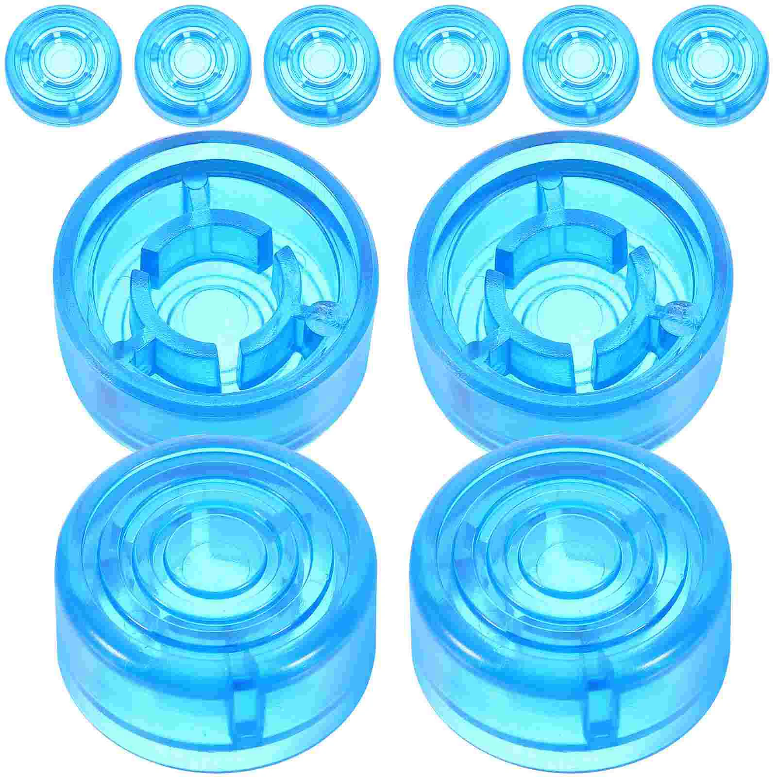 

10 Pcs Switch Electric Guitar Pedal Cap Top Hat Tap Plastic Kids Instrument Parts