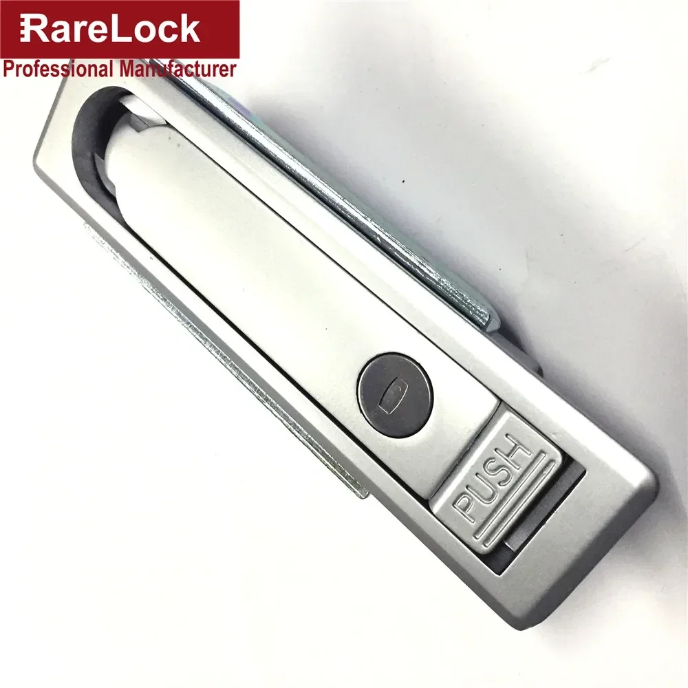 Handle Cabinet Key Lock Zinc Alloy for Bus Truck Car Trunk Electronical Locker Air Box Rarelock MS213 g