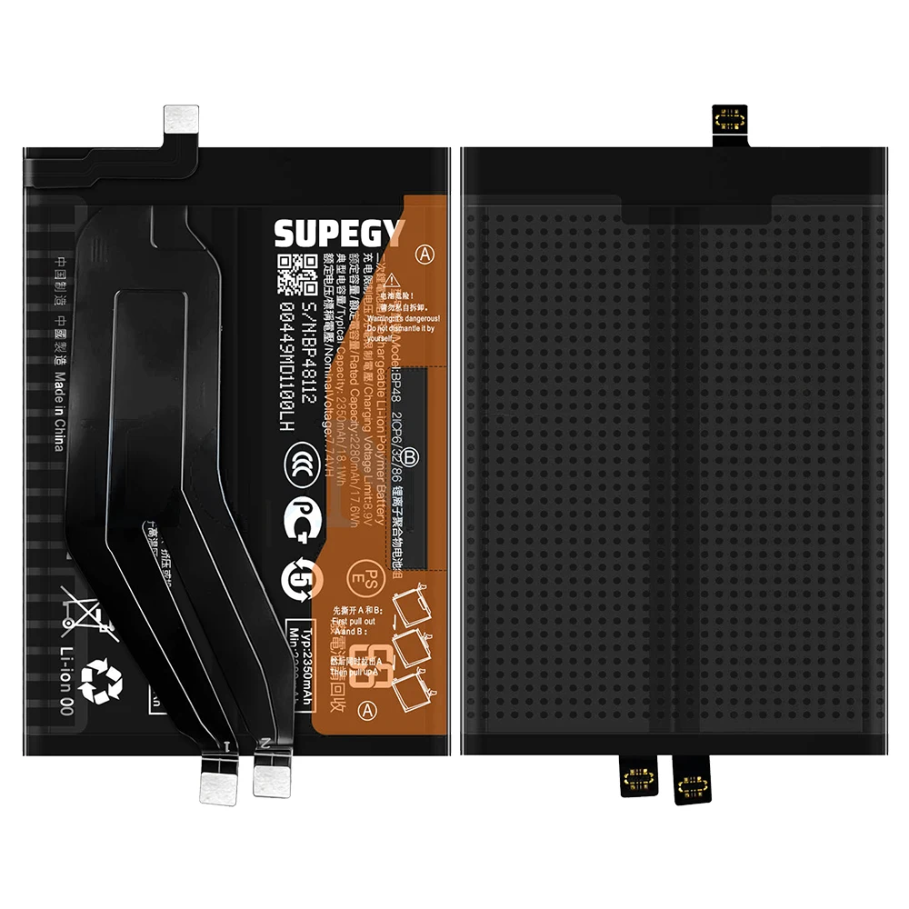 100% New Battery BP48  For Redmi K50/Poco F4 GT/Redmi K50 Gaming  Battery + Free Tools