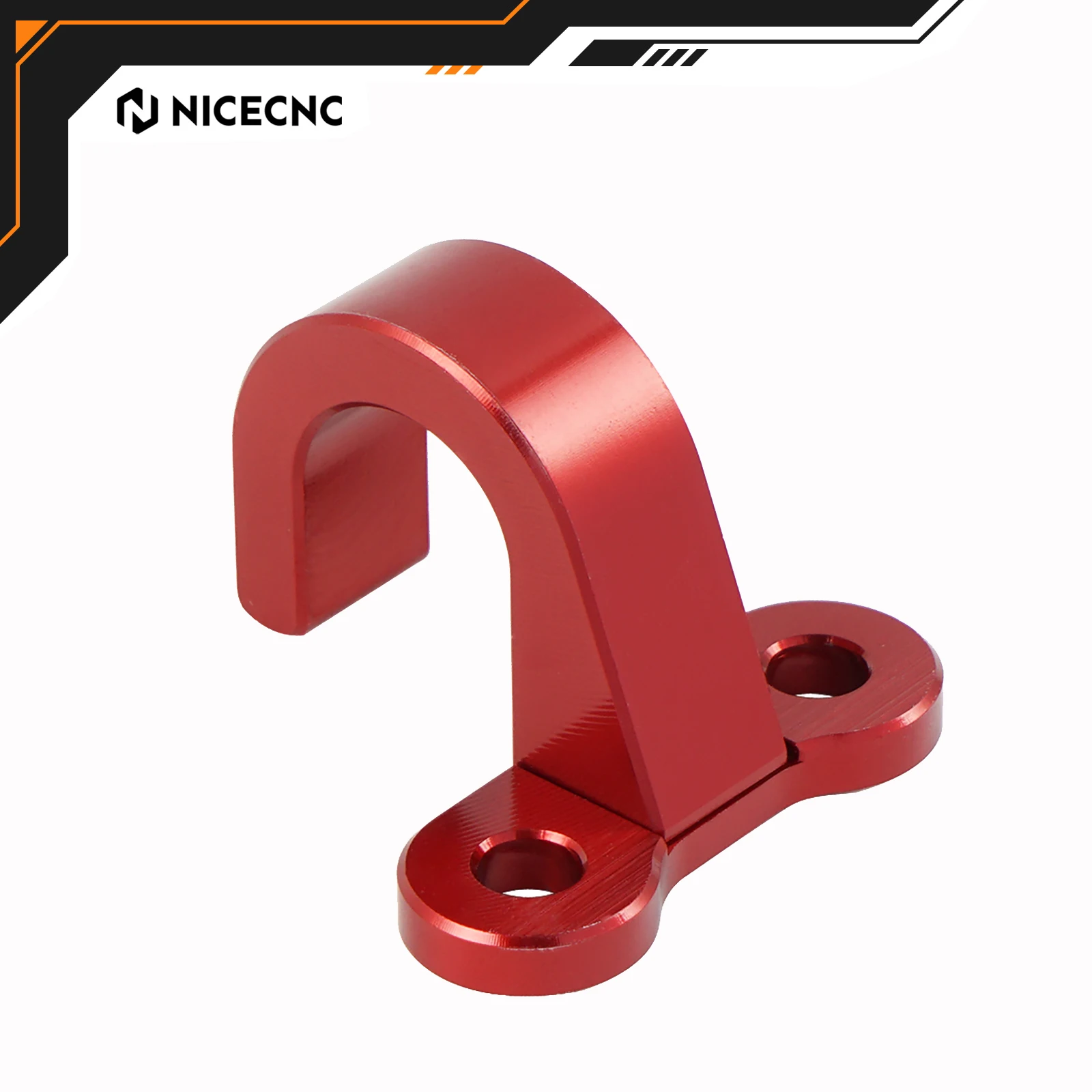 

NICECNC Rear Brake Line Hose Guide Clamp Holder For Honda XR650R XR 650R 650 R 2000-2007 CR125R CR250R CR500R CR 125R 1987-2001