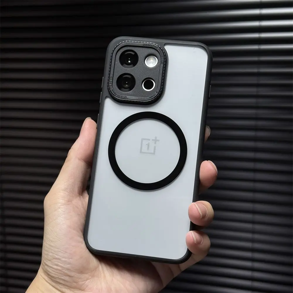 

Case For OnePlus 13s 13T Cover Luxury Armor Frosted Magnetic Magsafe Phone Cases For One Plus 13 s Wireless Charging Funda