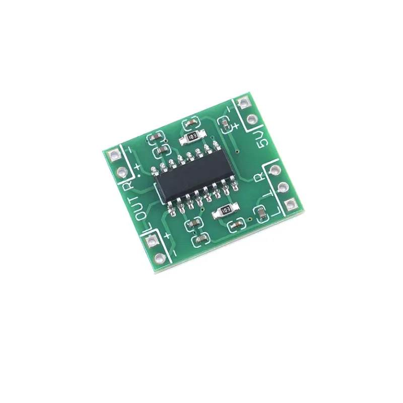 5PCS PAM8403 High Efficiency 2.5-5V Ultra-Micro Digital Power Amplifier Board 2*3W Class D PAM8403 Module USB Power Supply DIY