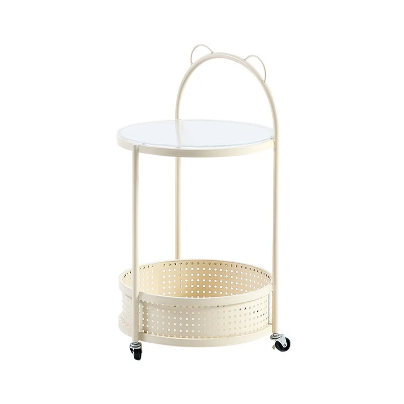 Cream edge glass simple removable shelf