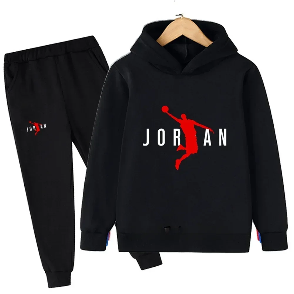 

Brand Children Tracksuit Kids Sets Baby Boys Girls Clothing Fashion Casual Sports Suits Hoodies Sweatshirts+pants Suit 2pcs Set