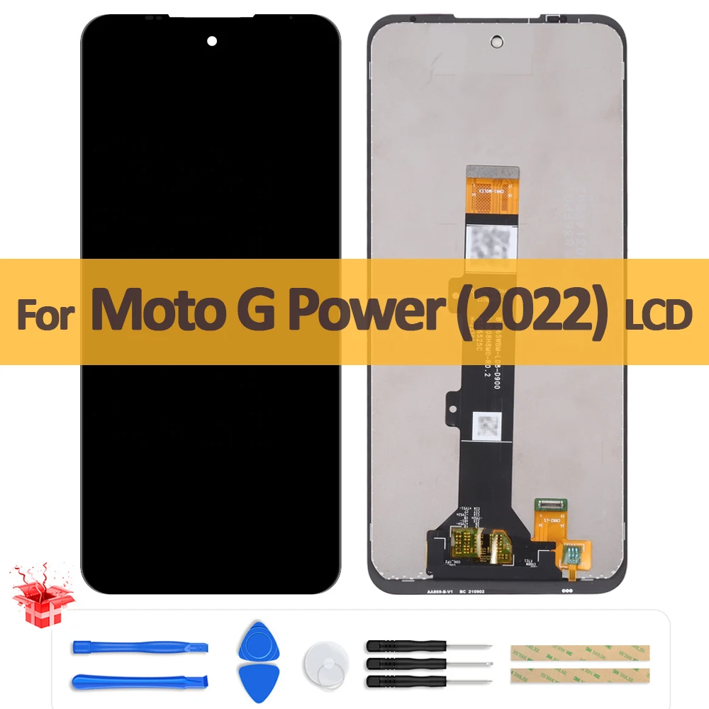 

6.5" Original LCD Display For Motorola Moto G Power 2022 LCD Digitizer Assembly With Frame Touch Screen For Moto GPower 2022 LCD