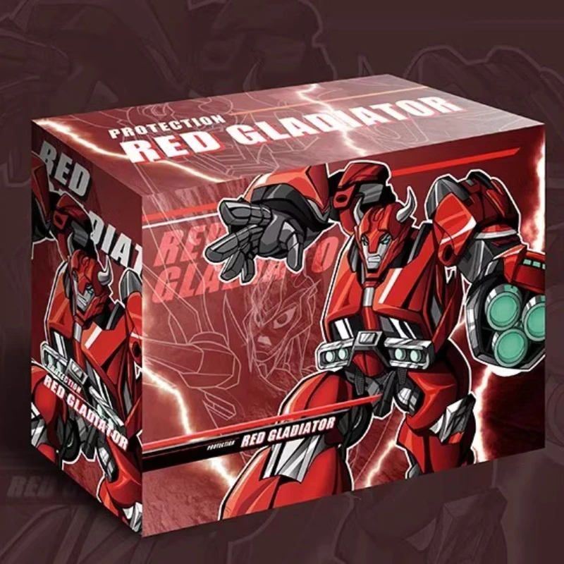 【สินค้าเฉพาะจุด】ของเล่นเปลี่ยนรูป APC TFP เสริมแกลดิเอเตอร์สีแดงตัวละครการกระทําหุ่นยนต์รถรุ่นกล่องเดิมคอลเลกชันของขวัญ