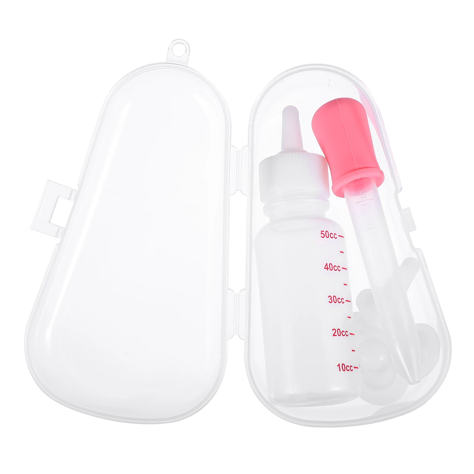 

1 set 1 Set Pet Feeding Bottle With Dropper For Newborn Puppies Kittens Milk Water Medicine Dispenser Bpa-Free Nursing Care Tool