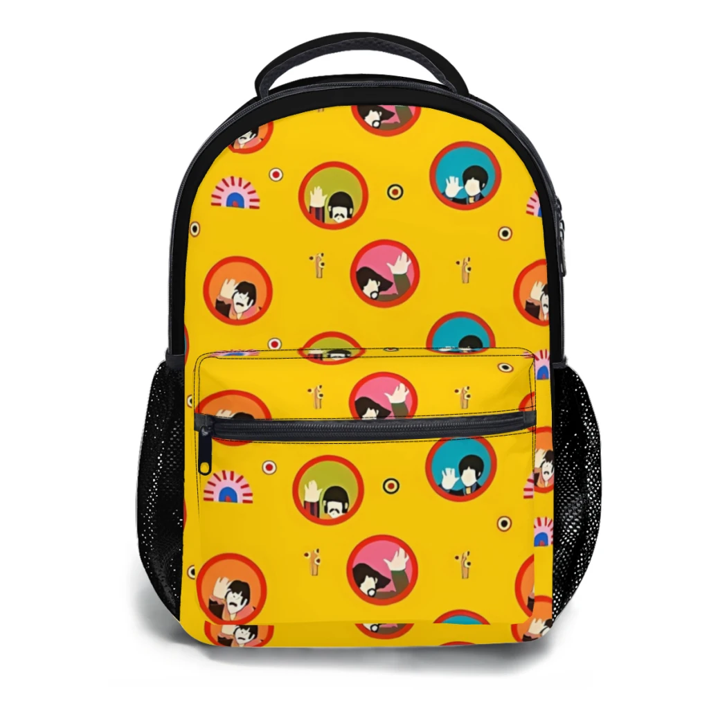 

Colorful Submarine pattern Versatile Backpack Large Capacity Waterproof Backpack Washable Computer Bag Unisex