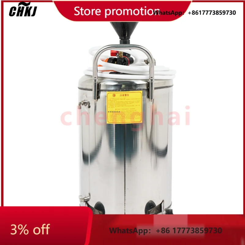 

CHKJ 2025NEW80L Stainless Steel Foam Tank Spray Foaming Machine for Car Washing and Cleaning
