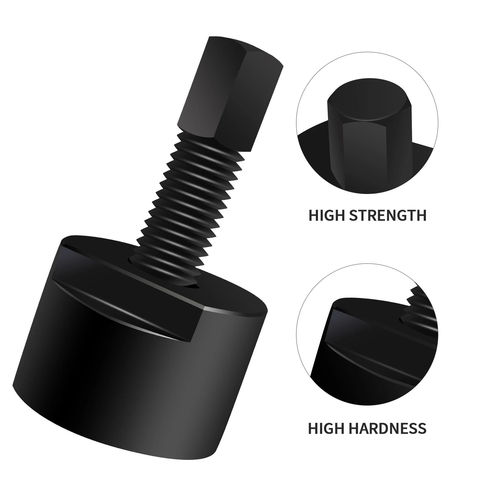 Automobile repair tool Flywheel Puller Tool Compatible with Polaris Ranger 570 RZR 570 900 1000 Sportsman 570-50mm x 1.5,14-18