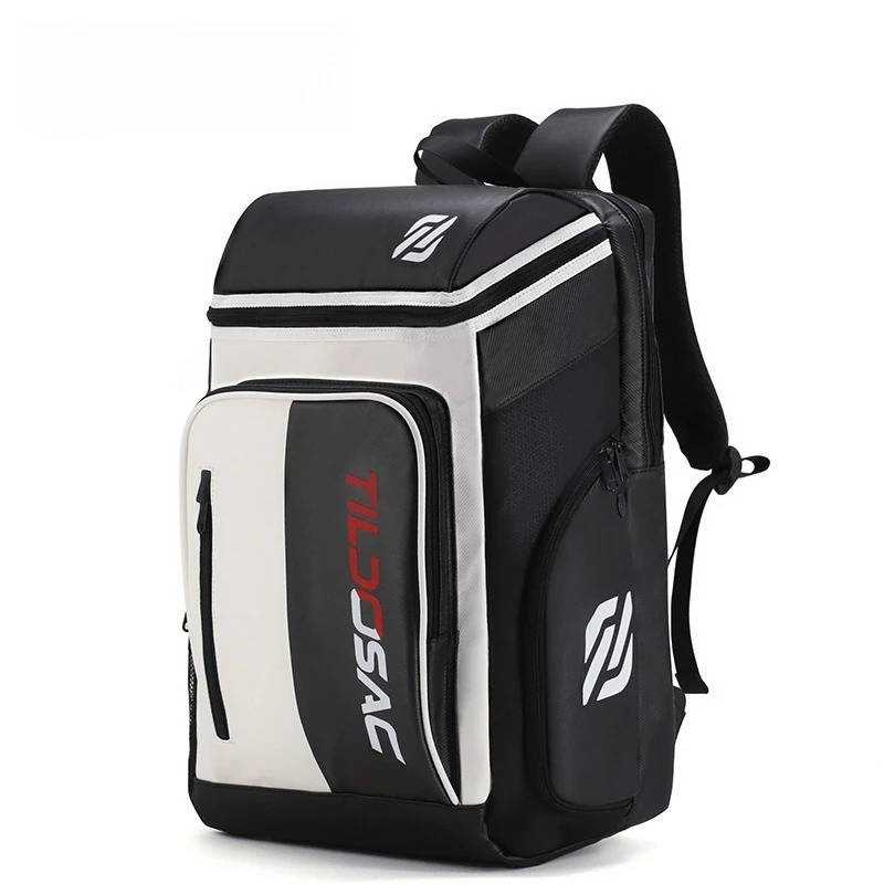 

Сумка для пиклбола, рюкзак для ракеток для падель, большая вместимость для мужчин и женщин, отдельные водонепроницаемые туфли с отделением, аксессуары для пиклбола