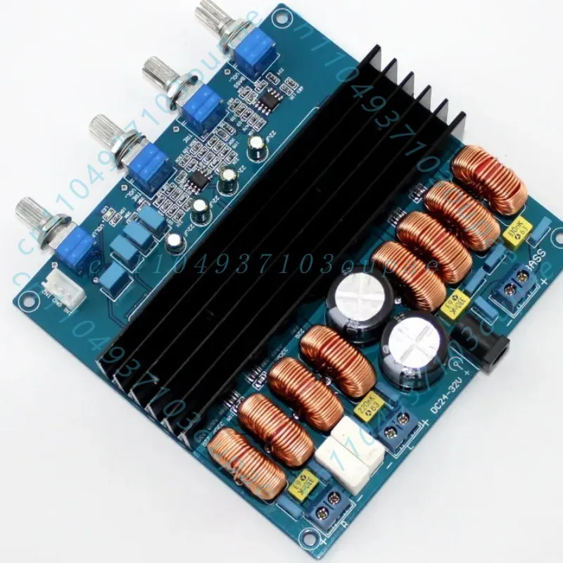 HiFi Fever Grade TDA7498E 2.1 Channel Digital Amplifier Board 200W+100W+100W Power For Home Audio Speaker System